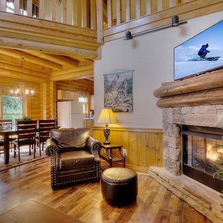 Great Wolf Cabin In Pigeon Forge! Villa ภายนอก รูปภาพ