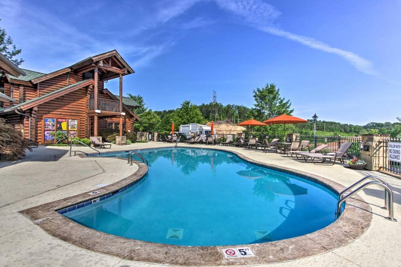 Great Wolf Cabin In Pigeon Forge! Villa ภายนอก รูปภาพ